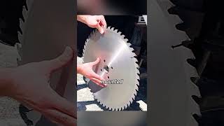 Can A Car Use A Saw Blade As A Tire To Driveshorts viralvideo [upl. by Bay]