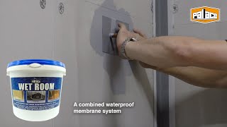 Kit out your bathroom using this fantastic waterproof membrane system  Palace WetRoom [upl. by Swanhildas]