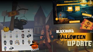 BLOXBURG HALLOWEEN UPDATE Ghost Hunt New vehicle and much more [upl. by Aicemak]