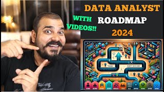 Complete Roadmap To Become Data Analyst In 2024 With Videos And Materials [upl. by Thun]