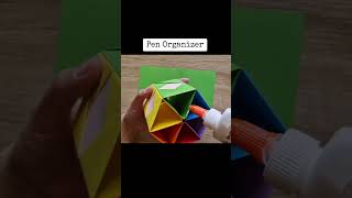 Pen OrganizerPen Holder organizerdiy DIY craft craft [upl. by Cynarra]