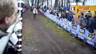 Hoogerheide Cyclocross World Cup 2010  fourth lap [upl. by Palua]