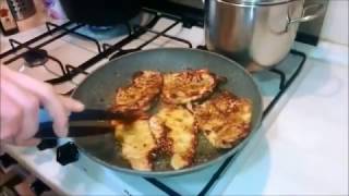 Scaloppine allaceto balsamico in 1 minuto  FoodVlogger [upl. by Kir]