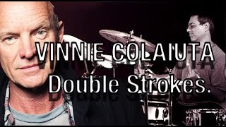 Vinnie Colaiuta Double Stroke Roll [upl. by Acinna]