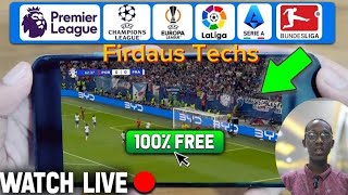 How to Watch Live Football Matches for FREE Legally [upl. by Hotze]