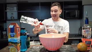 COMO HACER UN PONCHE PARA JUNTADASFIESTAS  Hernan Bartender [upl. by Loveridge]