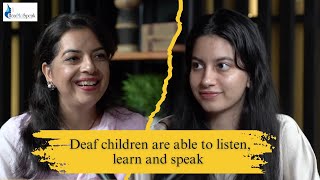 Deaf children Are Able To Listen Learn and Speak  Cochlear Implant  Ritu Nakra  Hear Me Speak [upl. by Collbaith]