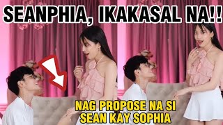 SOPHIA AT SEAN AY MAGPAPAKASAL NABA SEAN NAG PROPOSE KAY SOPHIA🥹🥰🥰👆👆 [upl. by Fania]