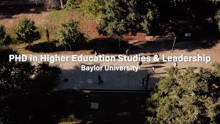 Baylor PhD in Higher Education Studies amp Leadership [upl. by Freud]