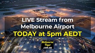 🔴☀️🌙 Melbourne Airport LIVE from T4 MEL  YMML Thurs 24th Oct [upl. by Philipp293]