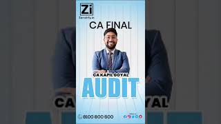 CA FINAL AUDIT VIDEO LECTURE BY CA KAPIL GOYAL [upl. by Aihsiyt671]