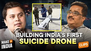 Dr Pallanti on building Indias First Suicide Drone Nagastra1  podcast makeinindia [upl. by Chelsae]