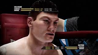 Joe Calzaghe Vs Ricky Hatton Fight Night Champion Xbox series x [upl. by Lienad]