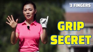 A Secret to Perfect Grip  Golf with Aimee [upl. by Enytnoel]