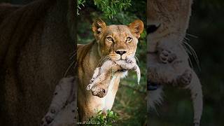 Lioness carrying her cub is he dead or alive kruger national park south africa  latest sightings [upl. by Anitsenre]