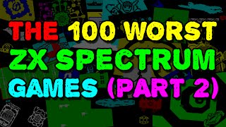 The 100 worst Spectrum games  part two MZ [upl. by Phila]