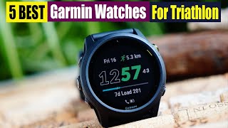 Best Garmin Watches For Triathlon In 2024 [upl. by Milda341]