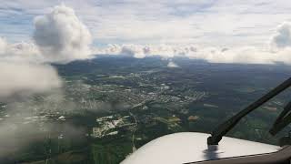 Landing in Latrobe Pennsylvania  KLBE LBE  Arnold Palmer Regional Airport latrobe landingvideo [upl. by Ros]