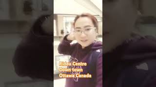 Rideau Centre gala gala lang muna sa Canada off ko no ka ba🇨🇦 [upl. by Adilem]