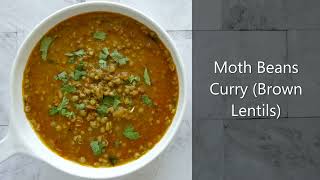 MOTH DAL Recipe in INSTANT POT  Brown Lentil Curry in Instant Pot  By Flamboyant Flavors [upl. by Ephrayim]