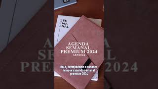 AGENDA SEMANAL PREMIUM 2024  ASP2024 [upl. by Byrn]