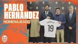 PABLO HERNÁNDEZ VISITA EL ESTADIO DE MESTALLA [upl. by Chor]