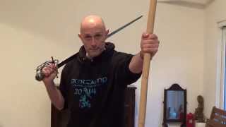 Quarterstaff vs sword  Part 1 [upl. by Anitsuj]