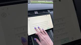 Range Rover Navigation Shortcuts rangerover landrover suv navigation shortcut [upl. by Ttoille]