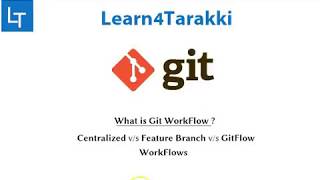 Git Workflow Centralized Feature branch amp Gitflow Workflow [upl. by Enyaht]