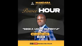 Mandara SDA Church  Pastor T Nhongo  quotDzoka Uchiri Mupenyuquot  13 July 2024  8am [upl. by Necyla]