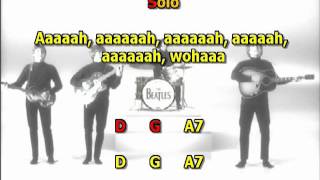 Twist and shout Beatles best karaoke instrumental lyrics chords cover [upl. by Dlaniger406]