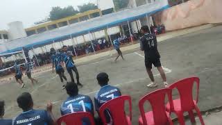 volleyball final match Doranda college Vs st Xavier college Ranchi ⚽🏆 [upl. by Eryt]