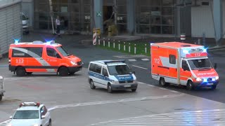 RTWNEF Berlin am Flughafen Tegel  medizinischer Notfall an Bord eines Airbus A320 [upl. by Sandra]