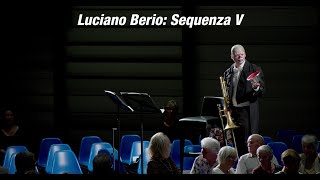 L Berio Sequenza V for trombone [upl. by Dedra]