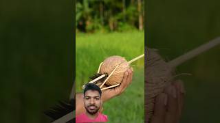 Nariyel mein teer banaya toys amazing diy bambooart [upl. by Kenyon]