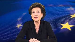 Neelie Kroes industry delivering a safer intenet for kids [upl. by Akirej160]