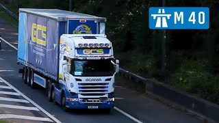 UK Truck Spotting 14  M40 🏴󠁧󠁢󠁥󠁮󠁧󠁿  2024 [upl. by Paul]