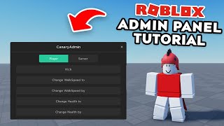 How To Install A ADMIN PANEL In Roblox Roblox Studio  Tutorial [upl. by Hyacinthie]