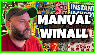 MANUAL WINALL amp OTHER WINS  LOTTERY PROFIT [upl. by Nnaegroeg]