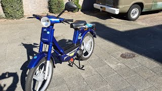 Testing piaggio vespino 2T  with little tune up [upl. by Wiencke]