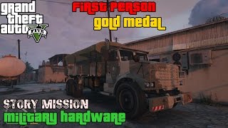 GTA 5 ★ Mission  49 ★ Military Hardware 100 Gold Medal [upl. by Dukey]