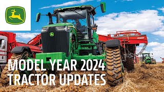 Model Year 2024 Tractor Updates  John Deere [upl. by Dikmen]