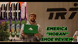 EMERICA BRADEN HOBAN  Skate Shoe Review [upl. by Yenittirb165]