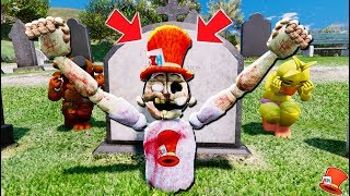 ZOMBIE REDHATTER ANIMATRONIC GTA 5 Mods FNAF RedHatter [upl. by Giusto]