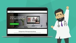 Online Medizin Repetitorium  Medizin lernen mit Lecturio [upl. by Aratnahs]