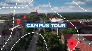 Virtual campus tour  The University of Kansas [upl. by Ecnarrat]