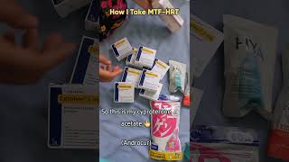 HRT for MTF  How I Take My HRT ANDROCUR amp ESTROFEM [upl. by Osnofla]