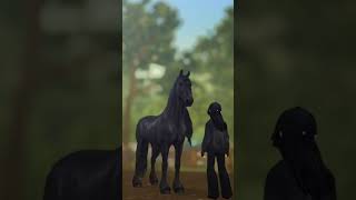 I want more Friesians starstableonlinehorses horse sso edit starstable starstableonline [upl. by Skipton]