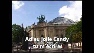 C Jérôme  Adieu jolie Candy Lyrics [upl. by Konyn229]