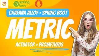 Grafana Alloy  Spring Boot  Actuator  Prometheus tutorial  grafana observability monitoring [upl. by Sunshine]